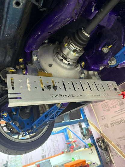 Stringless Alignment - Quick Change Skid Plate